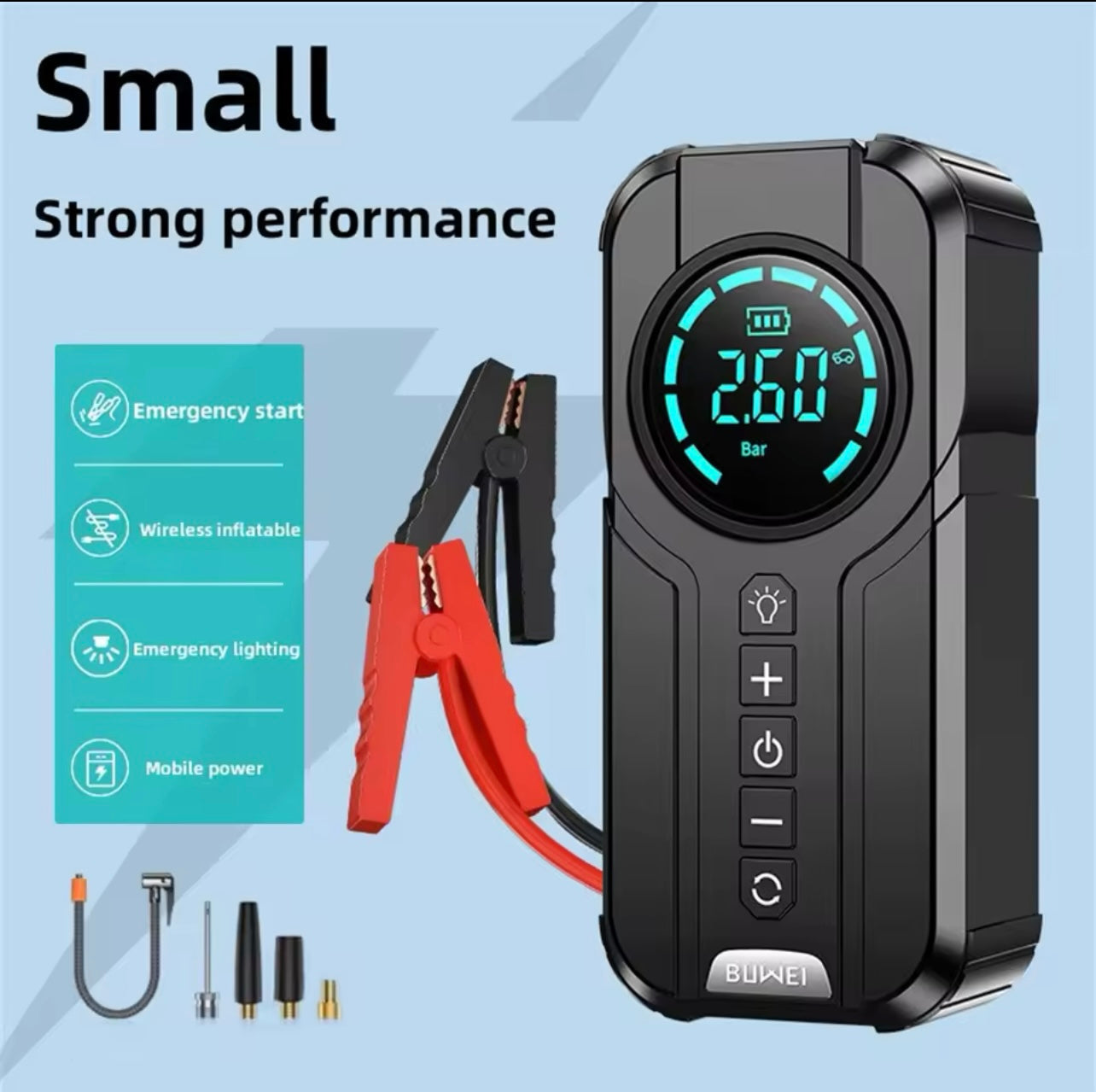 4 in 1 Car Jump Starter