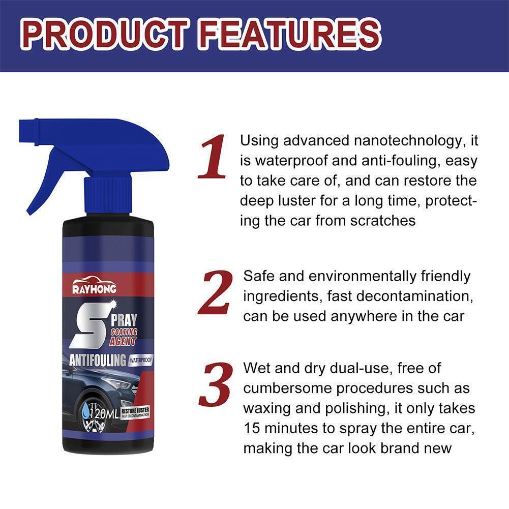 Car Coating Agent Nano Hand Spray